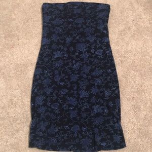 Express strapless dress
